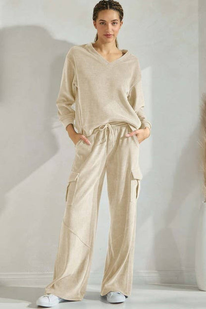 Women's Corduroy Cargo Pant