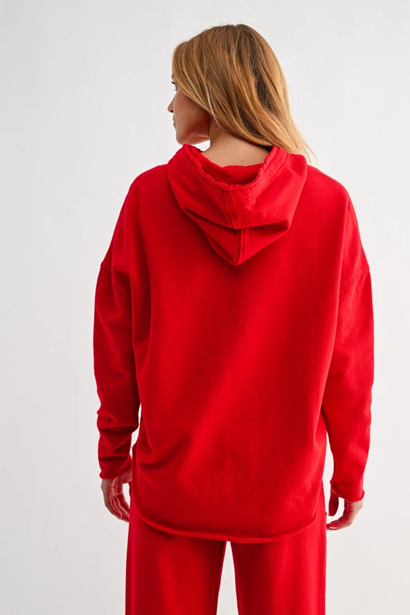 Malibu Everyday Loose-Fit Hoodie Sweater – Mono B (KT5281)