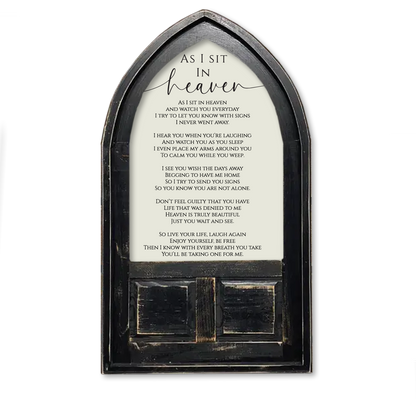 ARCH CANVAS AS I SIT IN HEAVEN