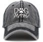 Dog Mom Vintage Baseball Cap