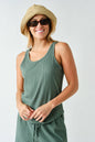 Mono B Softcore Rib Lounge Tank  top (KT5868)