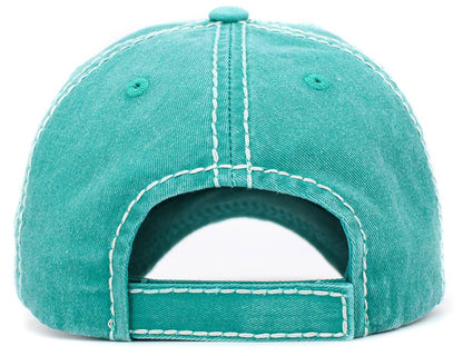 Peace Love Dogs Vintage Ballcap
