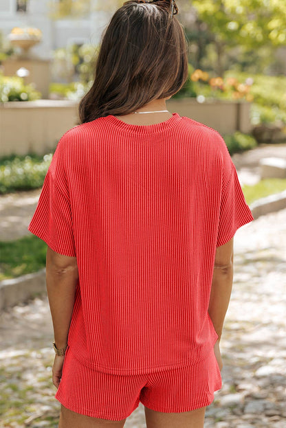 Textured Tee Shirt