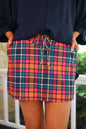 Patterned in Plaid Skort
