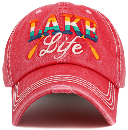 Lake Life Vintage Ballcap