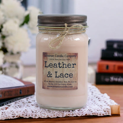 Leather & Lace Candle