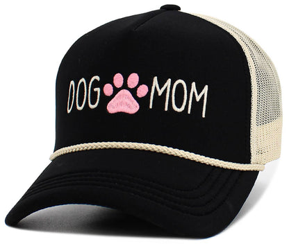 Dog Mom Foam Trucker Mesh Cap