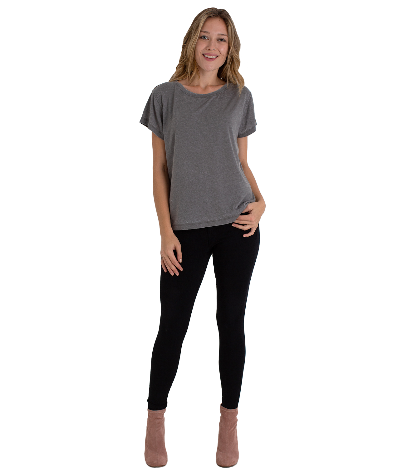 Ladies Boxy Loose Fit Tee