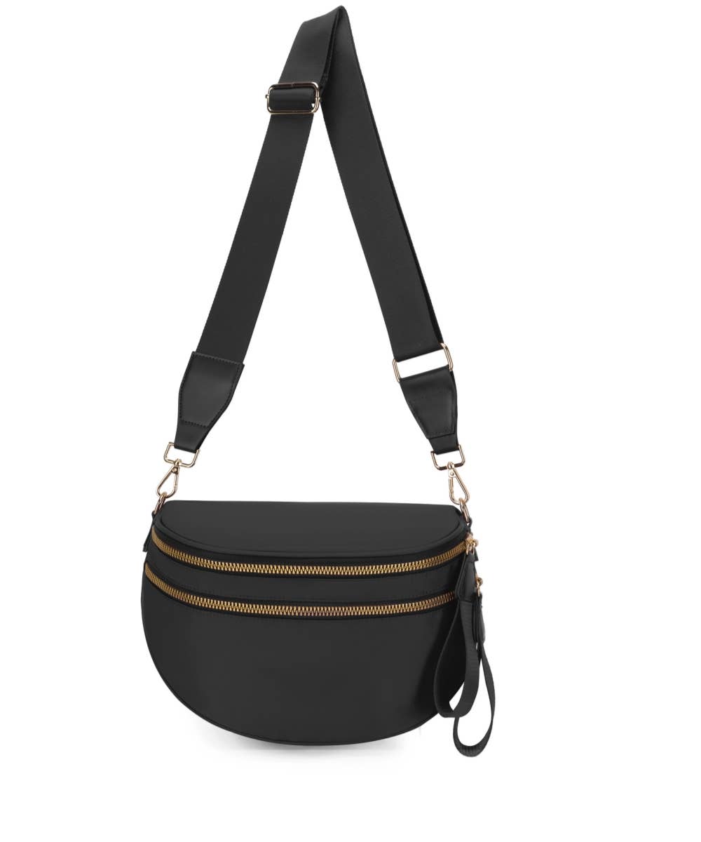 PRINTED CROSSBODY HANDBAG PURSE