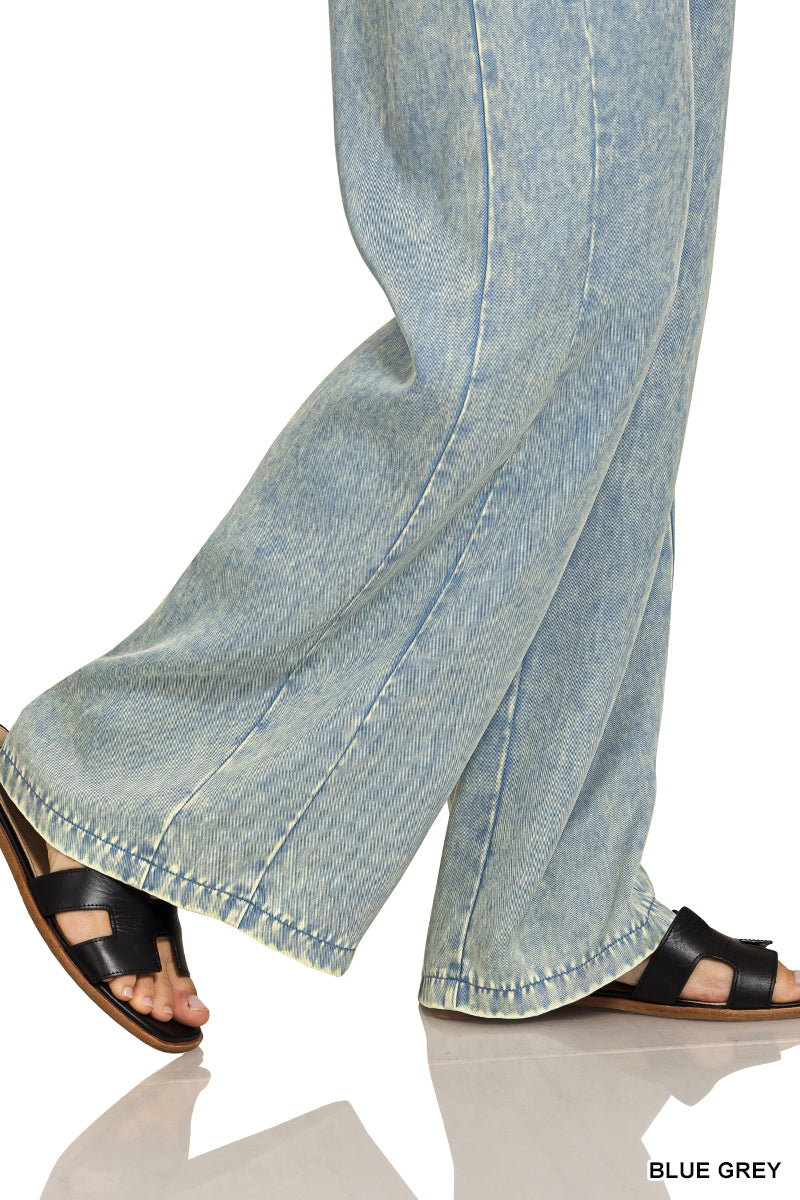🌿 Washed Tencel Drawstring Pants
