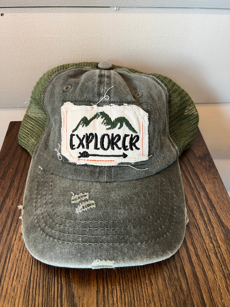 1018 Hat-Grey Explorer