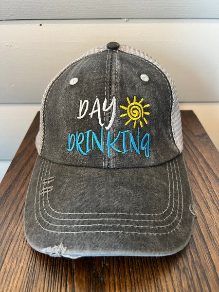 1018 Hat-Grey Day Drinking