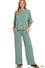 Zenana Raised Rib Pants 8608
