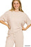 Zenana Raised Rib Pants 8608
