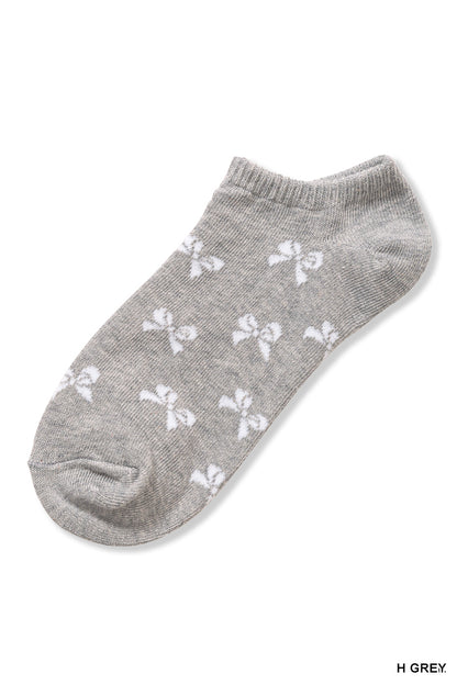 Ribbon Printed Socks