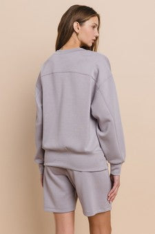 Sporty Chic Ultra Comfy Sweatshirt