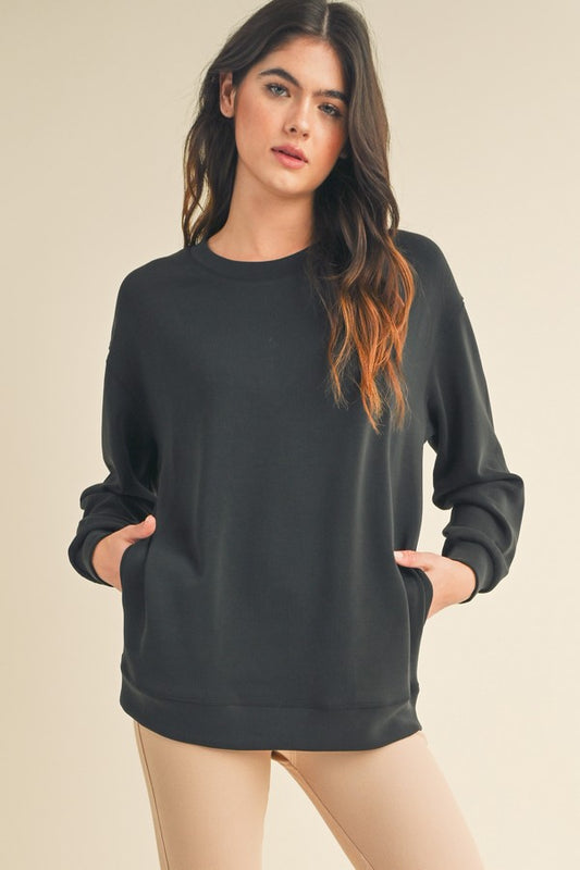 Relaxed and Comfy Sofie Soft Sweatshirt Yelete