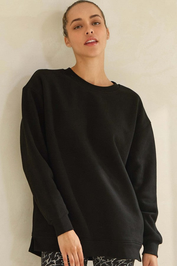 Women's Cozy Fleece Oversized Sweatshirt