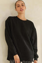 Women's Cozy Fleece Oversized Sweatshirt