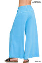 French terry pigment dye & enzyme wash sweatpants
