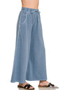 French terry pigment dye & enzyme wash sweatpants