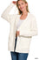 Long Sleeve Popcorn Sweater Cardigan with Pockets Zenana