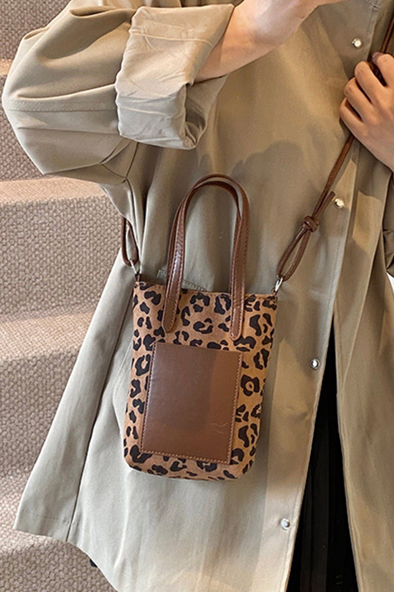 Zenana Retro Suede Crossbody Mini Bucket Tote Bag