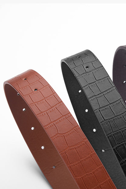 Zenana Gold Pin Buckle Fashion Belt U-436