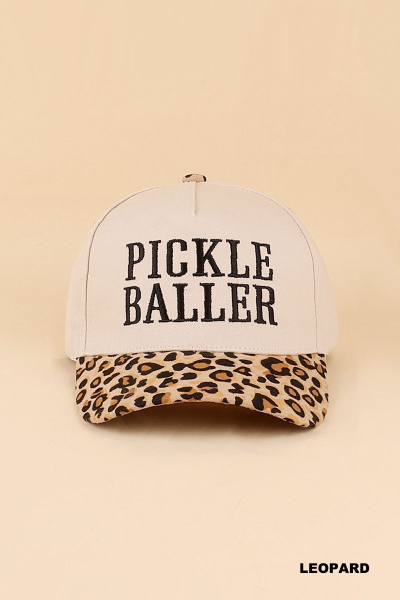 Zenana "Pickle Baller" Two-Tone Snapback Hat UA-796