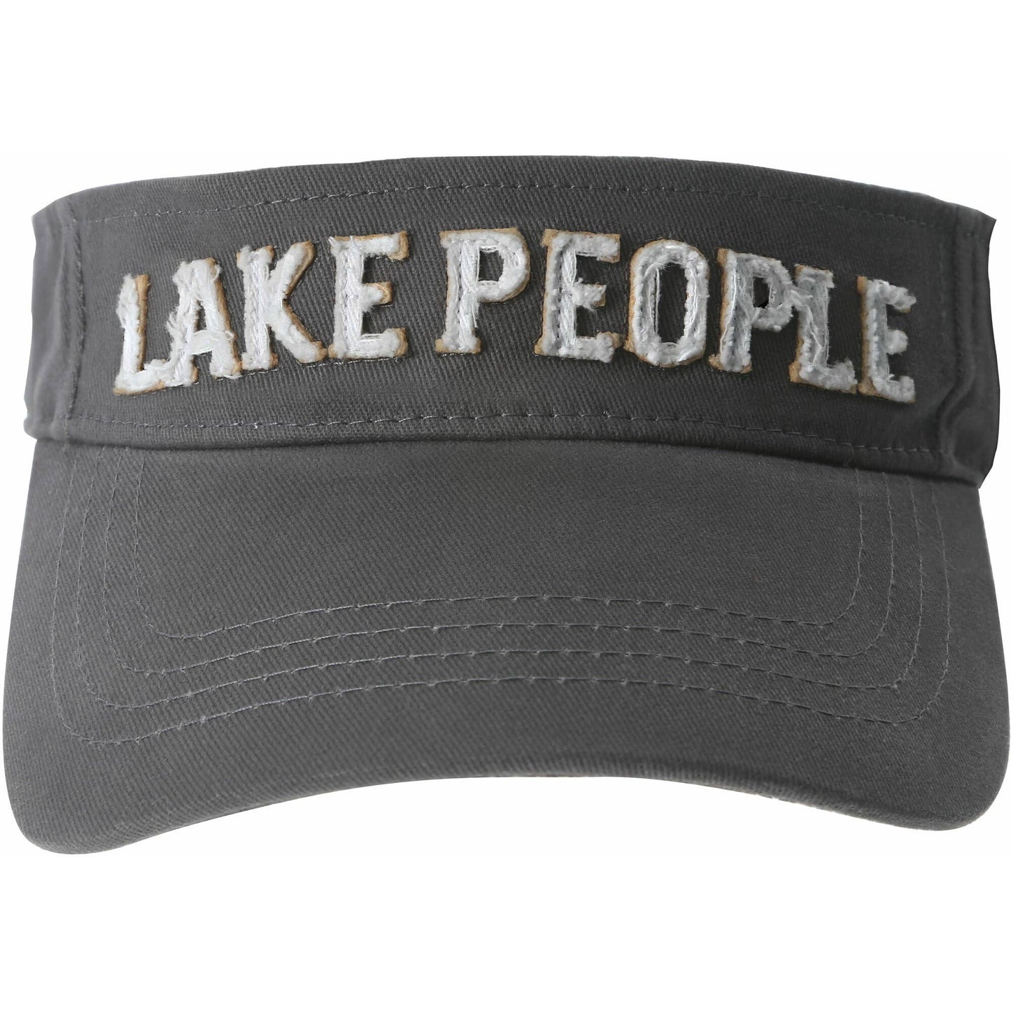 Lake People - Dark Gray Adjustable Visor Hat