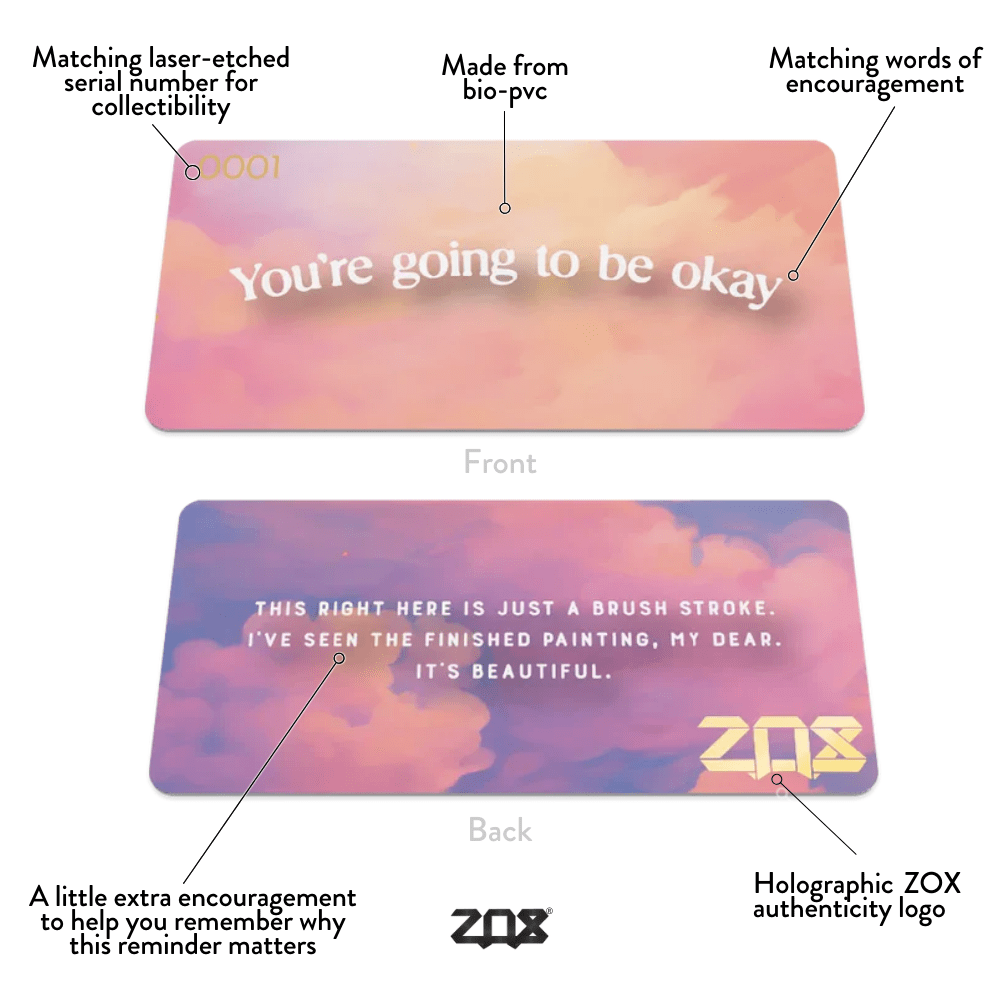 You're Going To Be Okay Interactive Affirmation Bracelet