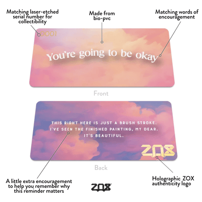 You're Going To Be Okay Interactive Affirmation Bracelet