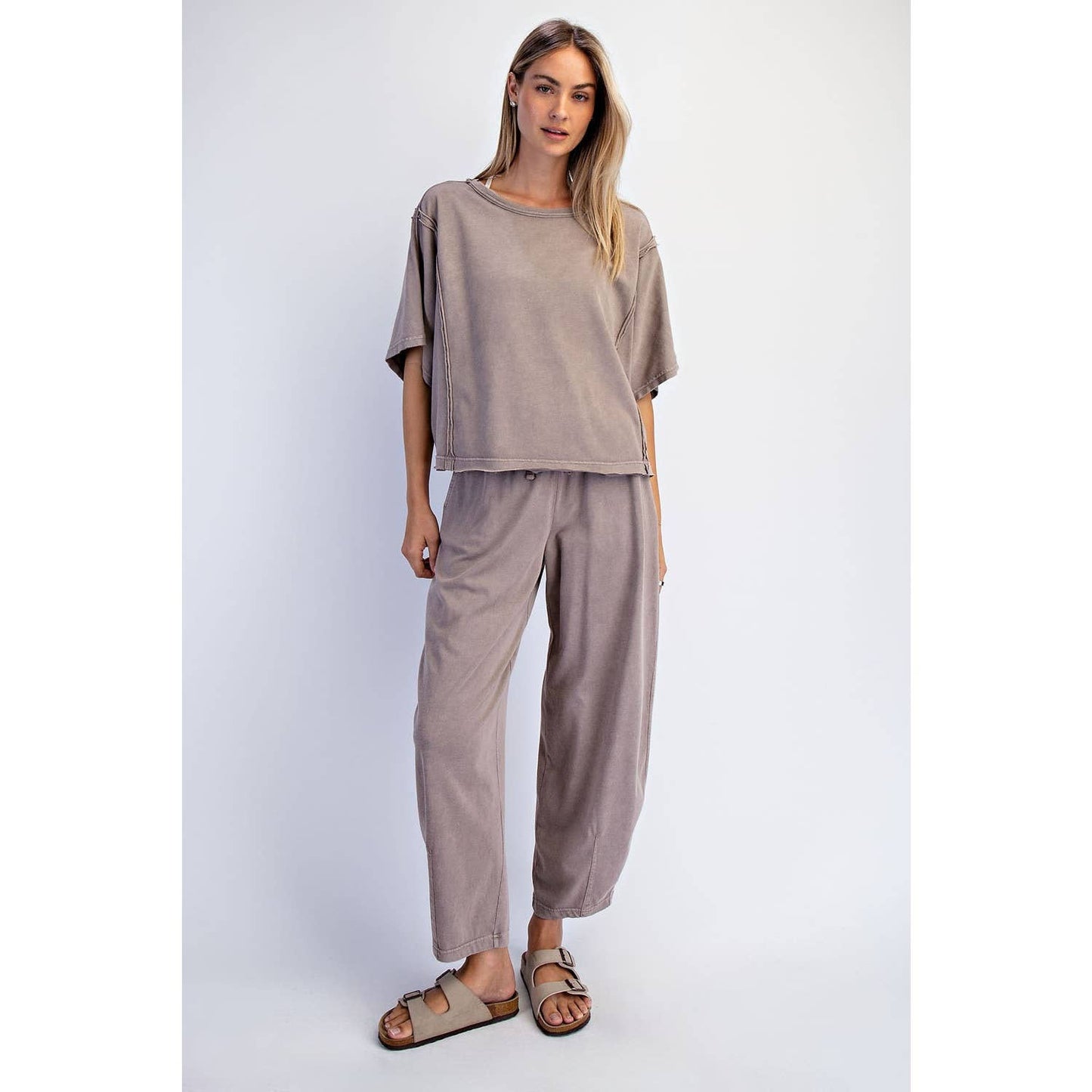 Rae Mode Mineral Washed Boxy Tee T0080