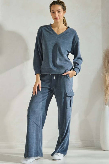 Women's Corduroy Cargo Pant