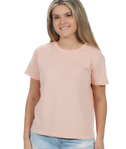 Ladies Jersey Crew Neck Cu-Tee