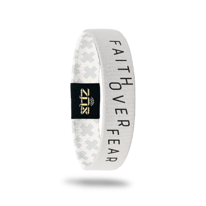 Faith Over Fear Bible Verse Bracelet