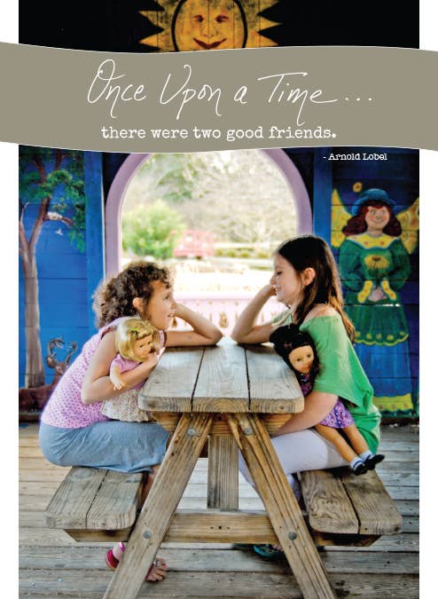 639B: Once Upon a Time…there were two good friends. -Arnold