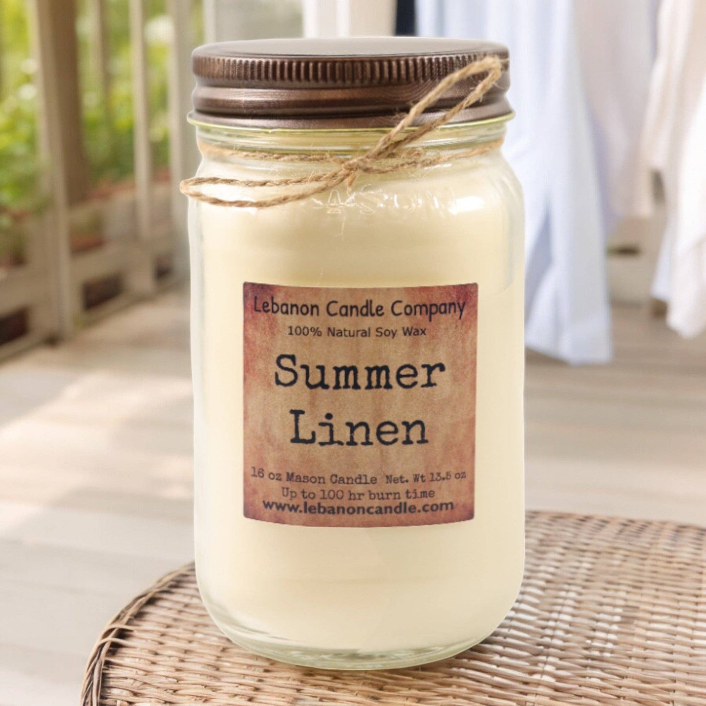 Summer Linen Candle