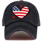 Heart Flag Vintage Ballcap