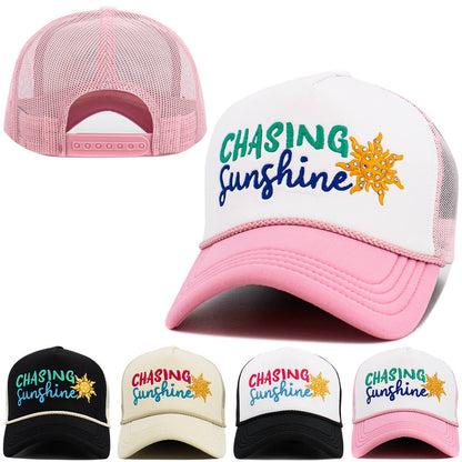 Chasing Sunshine Foam Trucker Mesh Cap
