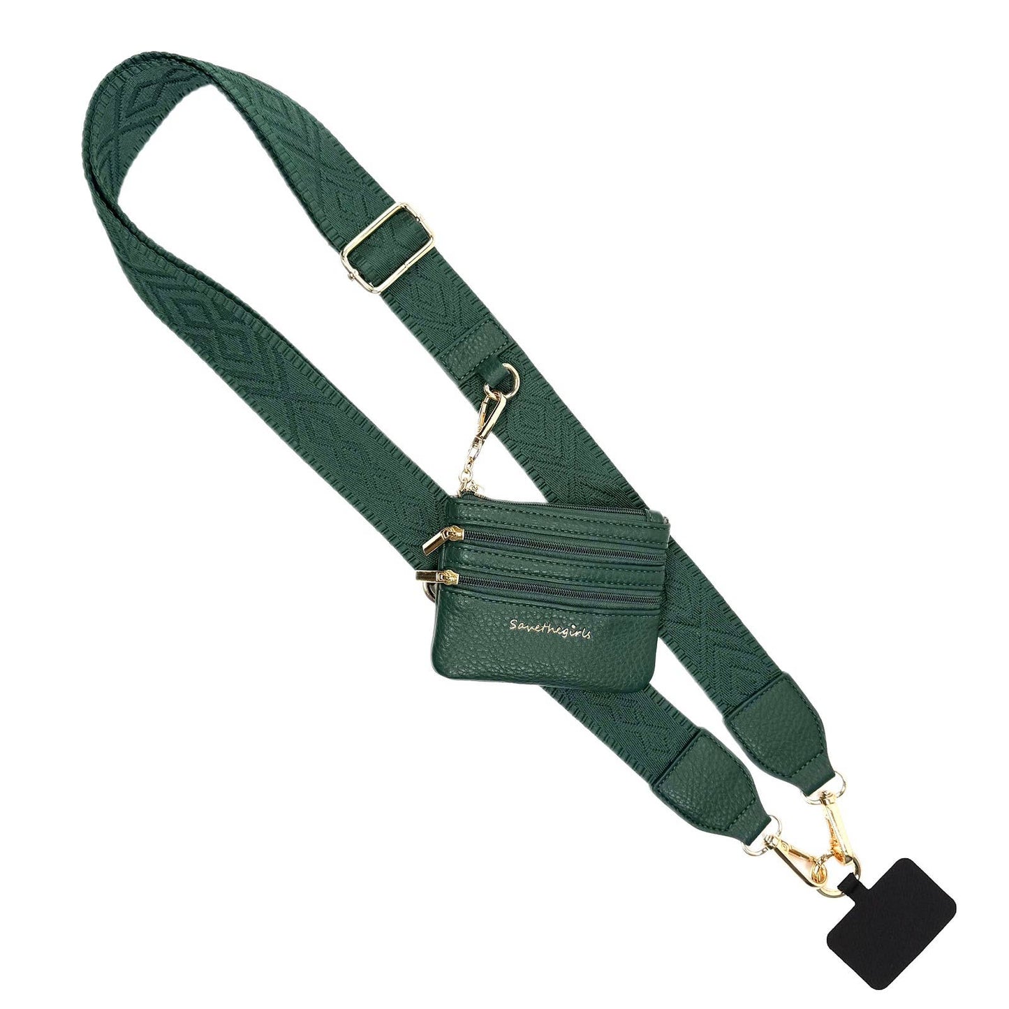 Clip & Go Strap with Zippered Pouch Classic