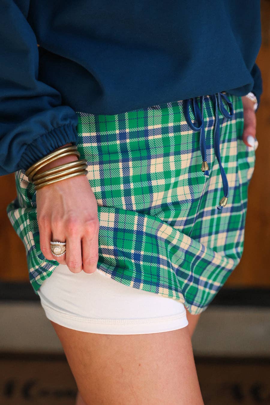 Jess Lea Parker Plaid Skort