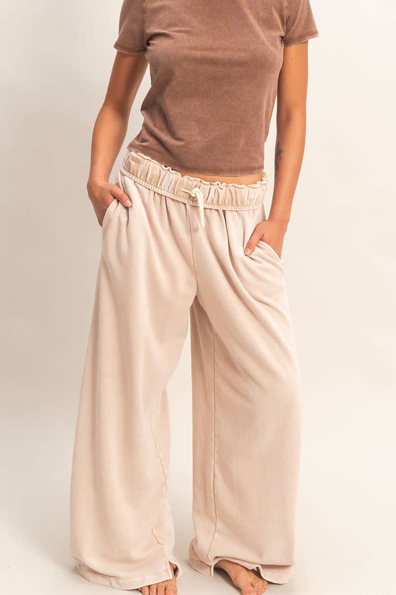 Hyfve DZ26A684 Wide Leg Sweatpants