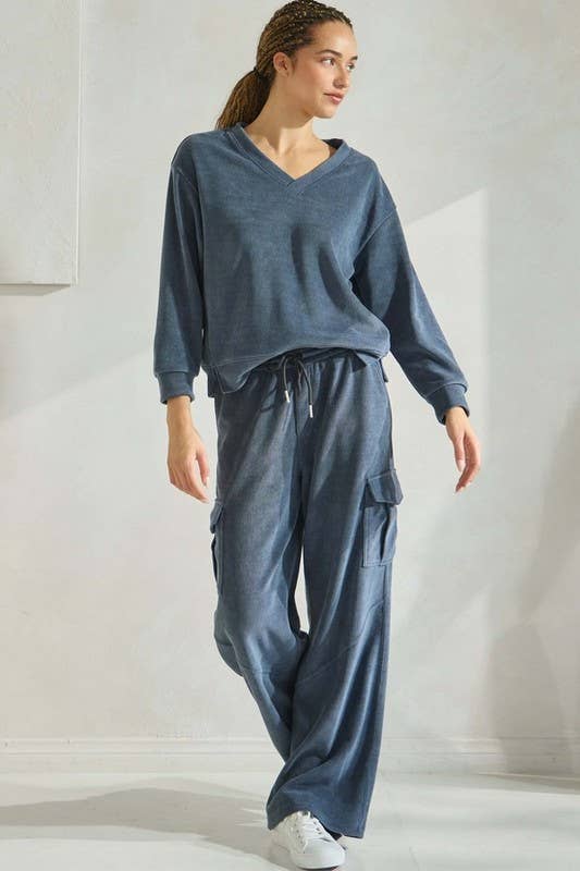 Women's Corduroy Cargo Pant
