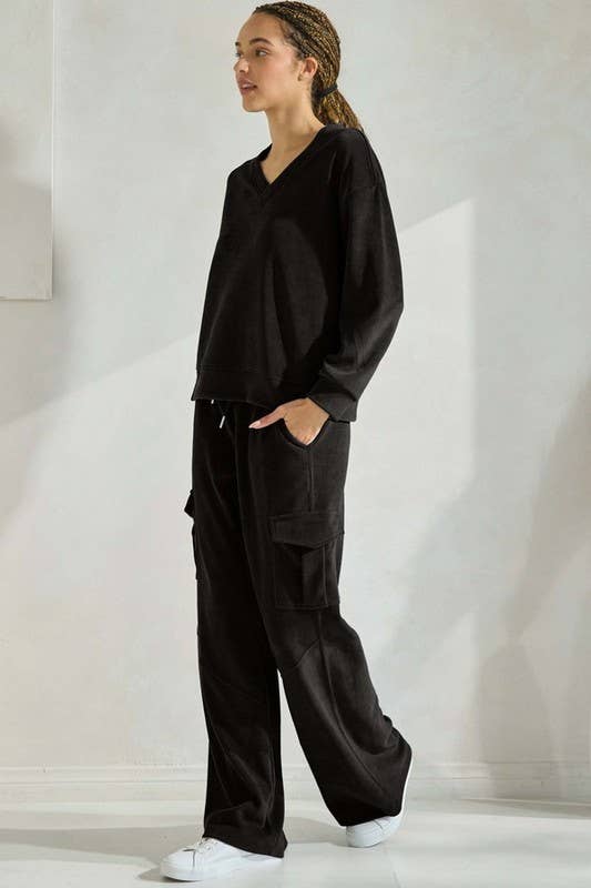 Women's Corduroy Cargo Pant