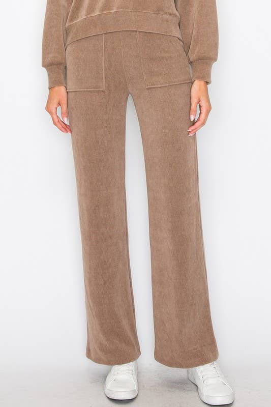 Yelete Relaxed Fit Corduroy Lounge Pants 827CD001