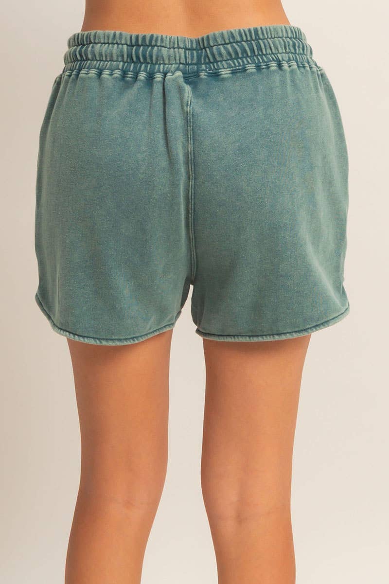 Hyfve DZ26A266 Relaxed Drawstring Shorts