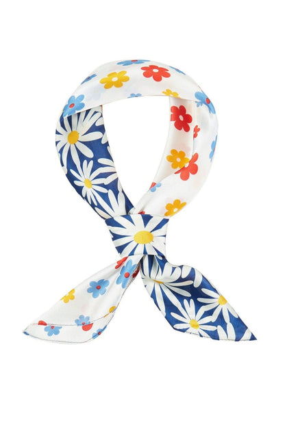BS0041 Multi Color Floral Print Bandana