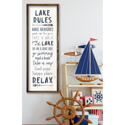 TIMBERLAND FRAME LAKE RULES