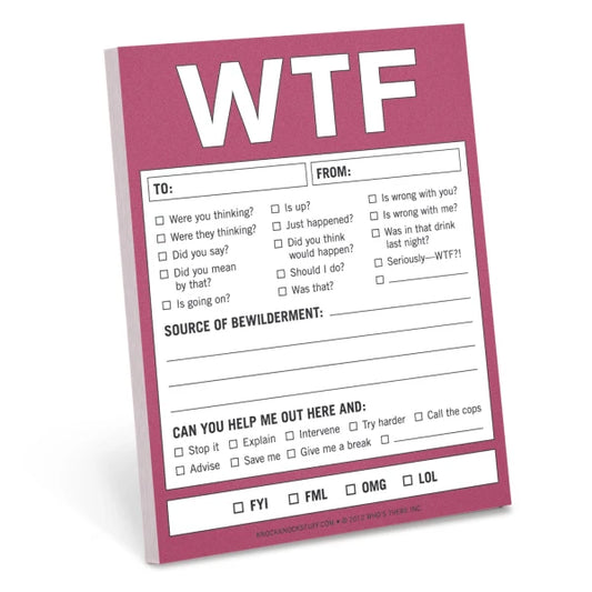 WTF Nifty Note Pad